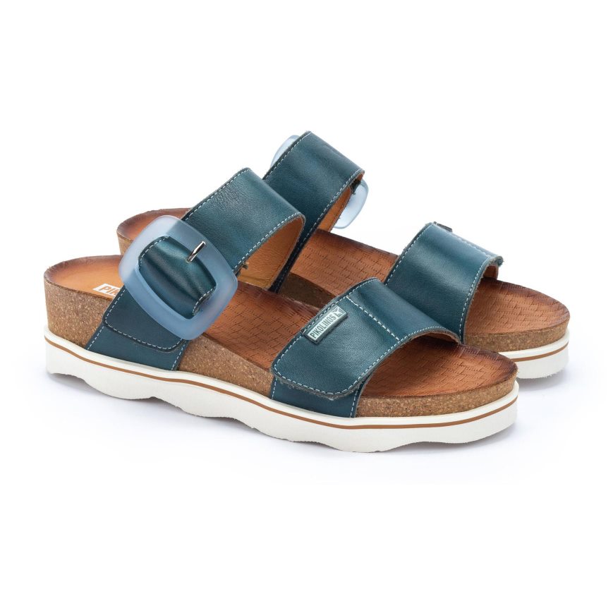 Women's Pikolinos MENORCA Sandals Turquoise | NZ HQ50A12